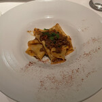 アンティカ オステリア デル ポンテ - 子羊のラグーのパッパルデッレ