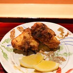 銀座 しのはら - 河豚の唐揚げ(追加)
