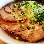 らーめん太陽堂 - チャーシュー。アップ。