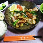 美よし - 豚バラ肉定食７００円