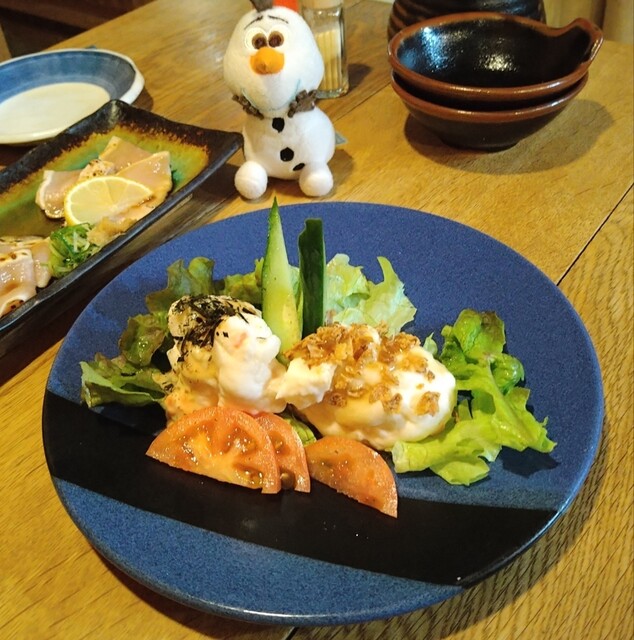 地鶏のポテトサラダ