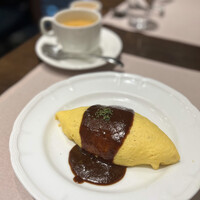 厳選洋食さくらい - デミグラスオムライス ハーフサイズ