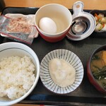 なか卯 - とろろたまかけ朝食