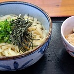 201135503 - 讃岐富士セットのぶっかけうどん(特大 3玉)と炊き込みご飯