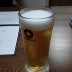 月のうさぎ - 乾杯生ビール