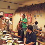 美純間 - 三線ライブで和気あいあい