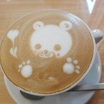 CAFFE SCIMMIA ROSSO - カフェラテ