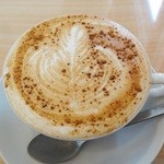 CAFFE SCIMMIA ROSSO - シナモンラテ