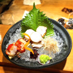 すし割烹 小笠原 - 夜泣き貝(ナガニシ)は細長い巻き貝です(o^^o)