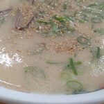 長浜ラーメン 一心亭 - スープ美味いよぉ♪