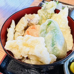 漁師食堂うのしま豊築丸 - コウイカ天丼