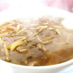 ラーメンの味平 - カレーラーメン(￥700)。湯気やっべ！