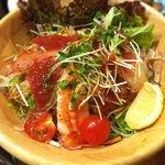 うまい鮨勘 - 海鮮サラダ（≧∇≦）