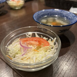 THAIFOOD DINING&BAR　マイペンライ - サラダとスープ