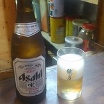 ナポリ - 瓶ビール中瓶（スーパードライ）