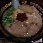 一蘭 - ラーメン＋追加チャーシュー