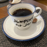 Beji Kafe Purasu Arufa - コーヒーカップも一つずつメッセージが異なります。