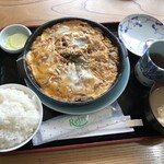 灯泉房 - ホッキとじ定食（1,430円）