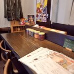 四次元食堂 南インドオステリア - カウンター席。