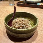 日本料理 徳専 - ちりめん山椒