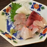 金町製麺 - 刺身盛