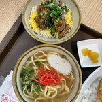 Sunakkukotobaifuugetsu - ミニソーキ丼とミニ沖縄そば 1,080円