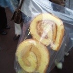 宵山限定でいただける塩キャラメルロール串！