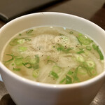 みつ - 「とりスープ（税抜￥200）」