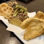 みつ - 「キス天と旬野菜天プラ盛り合わせ（税抜￥850）」