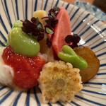 とりアロマ - 春野菜のサラダ