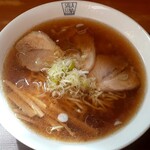 さらしな - ラーメン 大盛(900円也) 夏場とは違い生姜はほんのり程度‥