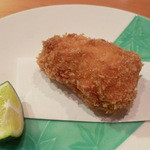 日本料理 たかむら - フグの白子コロッケ