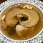 China hata 36 - フカヒレと穴熊のスープ