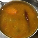 Truly south indian dakshin yaesu - サンバル（豆と野菜入りスープカレー）