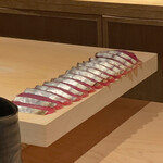 千葉たかおか - 鰹が並びます