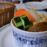 ビストロ プペ - ５-１）仔羊の煮込み、スムール添え（クスクス）