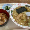 三重食堂 - 料理写真:ミニ豚丼セット¥600