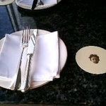 ピーク・バー - テーブルセッティング