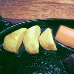 クローバーステーキハウス - 付け合せの作り込みも、丁寧でした。