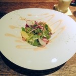 クローバーステーキハウス - サラダ。