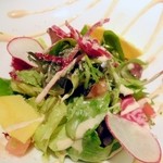 クローバーステーキハウス - 珍しい野菜も何種類も入っていました。