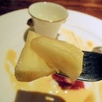 クローバーステーキハウス - 完熟パイン。