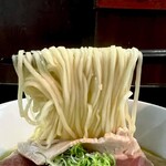 神保町 黒須 - 柔らかストレート細麺。