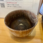 とんかつ一幸 - 美味しいお味噌汁一杯目 食べ終わったので…