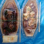 築地銀だこ - たこ焼き（626円）、てりたまたこ焼き（734円）
