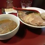 麺一盃 - つけ麺・白湯魚介味(2013/7)