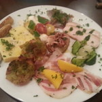 クアドリフォーリオ - ２０１３・７・９前菜盛り合わせ