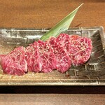 熊本ホルモン - 上ハラミの角切り