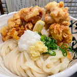 たけうちうどん店 - とり天生醤油うどん