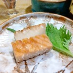 新菜しもん - イカの漬け焼き 柚子胡椒！上品なお味の一品！